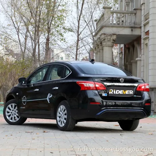 Ridever Hot Selling 2020 Dongfeng Niss an Sylphy EV 4 Doors 5 Seats Sedan 338 Km Pure Electric Fast Charging Automatic Comfortable Version Used Car Battery